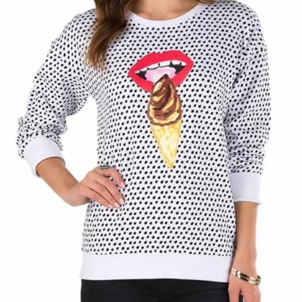 Van’s Kendra Dandy scream crew size Med sweatshirt